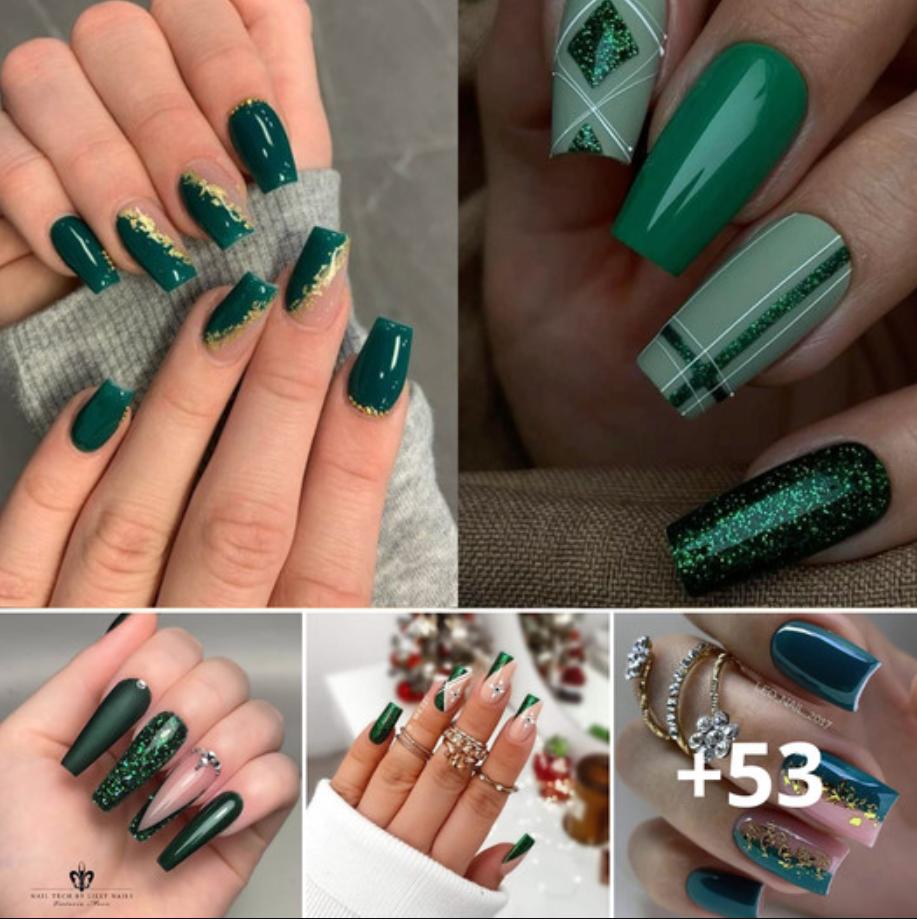 Charм Everybody With These 56 Breathtaking Fancy Eмerald Green Nails