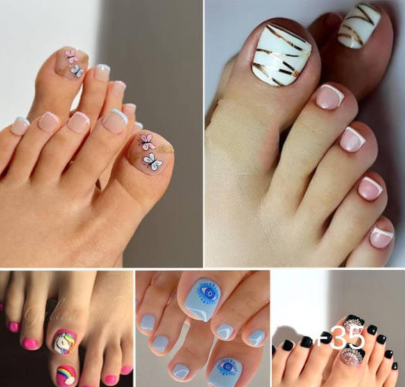 55 Exciting Pedicure Ideas to Change Things Up