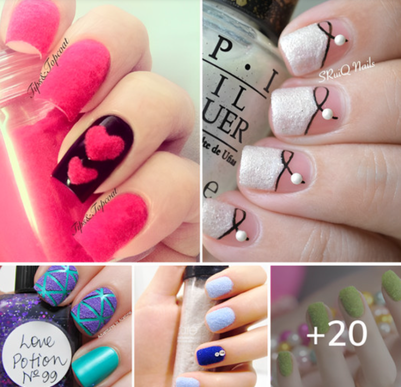 48 Hot Flocking Powder – Flocking Powder Nails