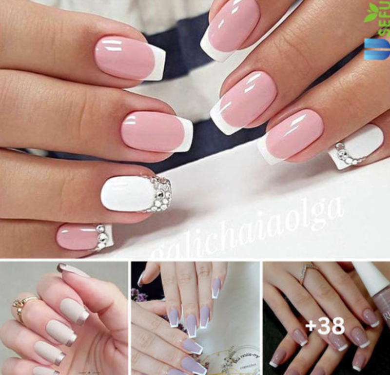Unlocking Elegance: 66 Captivating French Tip Nail Designs for a Dimensional Manicure