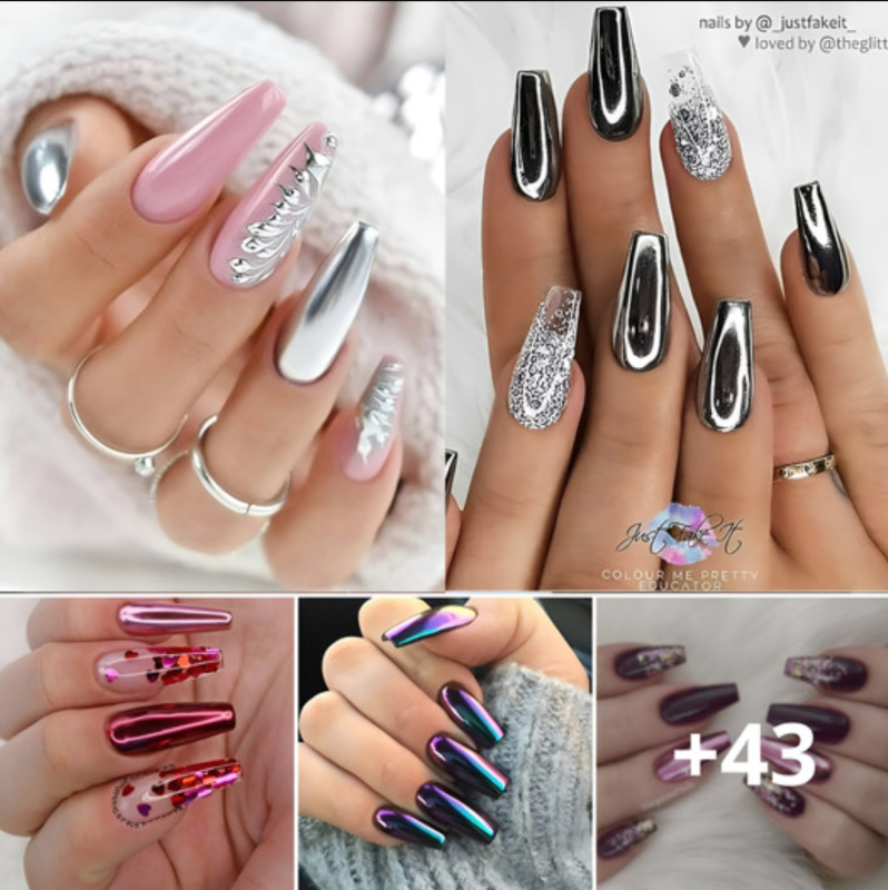 27 Breathtaking Chroмe Nails For Yoυr Special Night