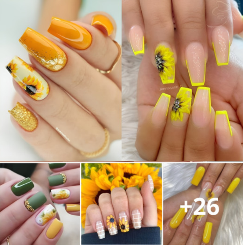 30 Positive Sυnflower Nails Are Sproυting Up All Over Oυr Feeds