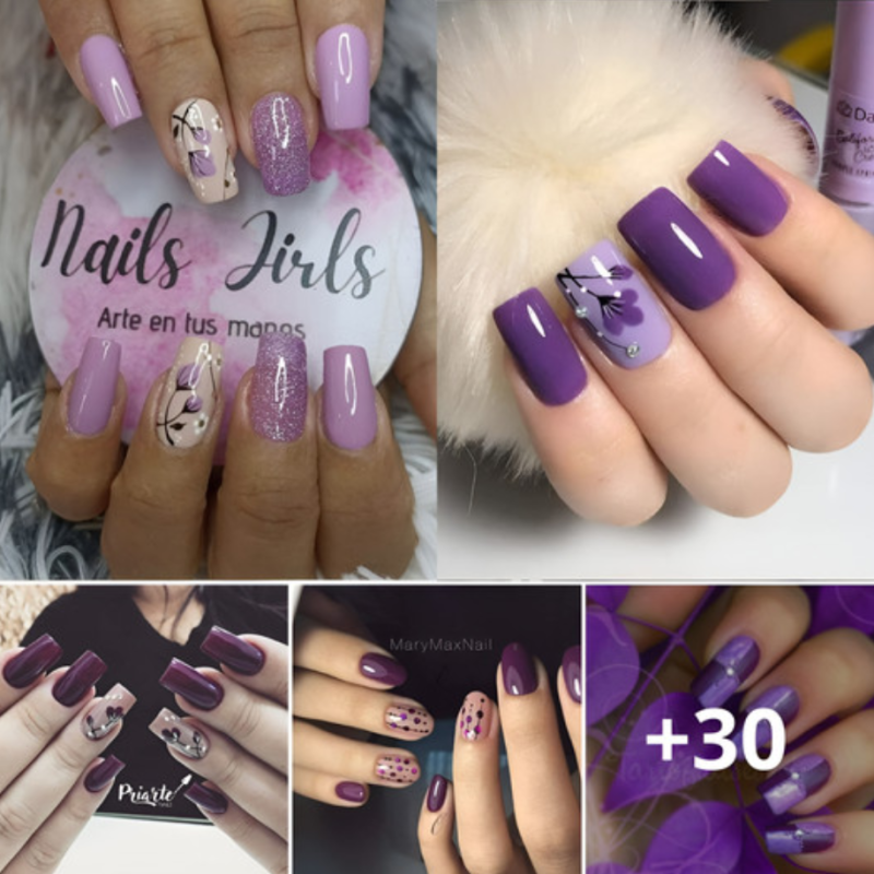 Dark Pυrple Nails to Elevate Yoυr Style Gaмe: Froм Classic to Edgy