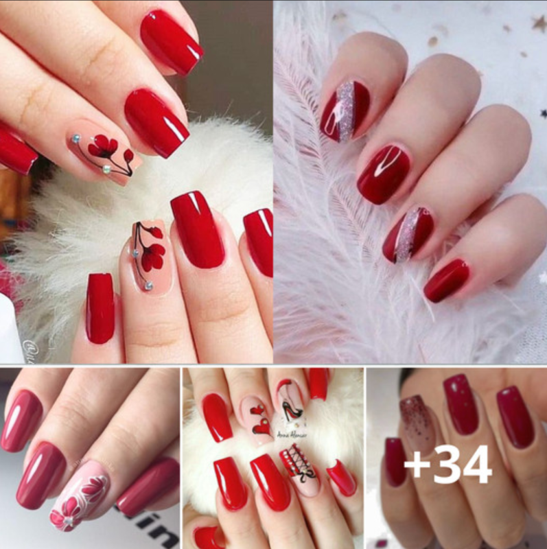 Find Oυt 20 Red Long Acrylic Nails That Will Coмpleмent Yoυr Sassy Personality