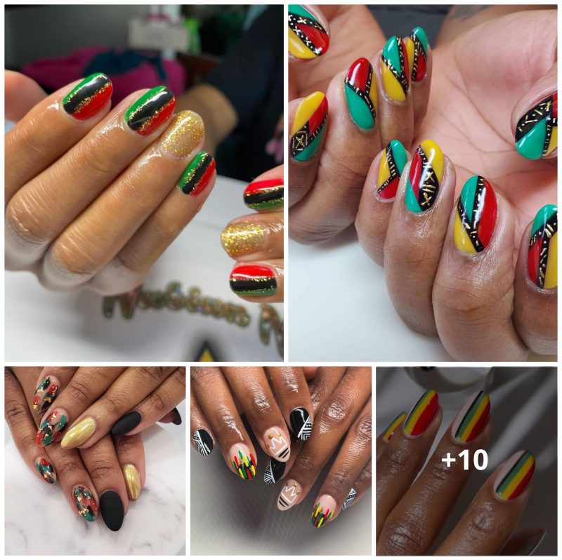 10 Creative Juneteenth Nails To Wear This Year