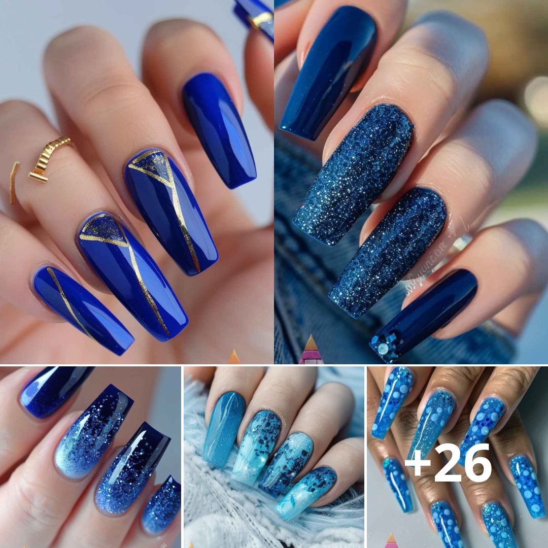Stunning Blue Acrylic Nails to Inspire Your Next Manicure