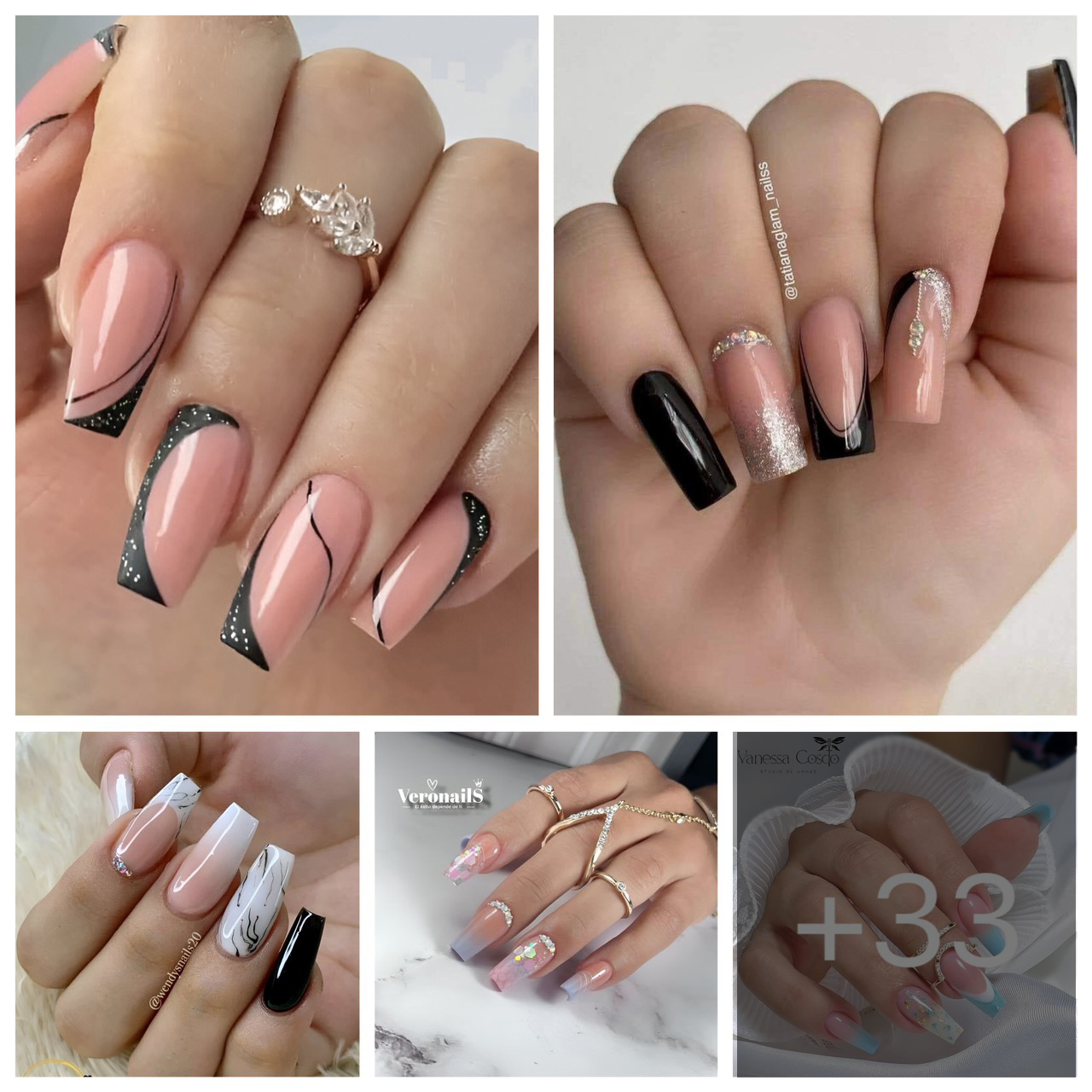 Don’t Miss These 27 Sophisticated Coffin Nail Designs for a Touch of Elegance