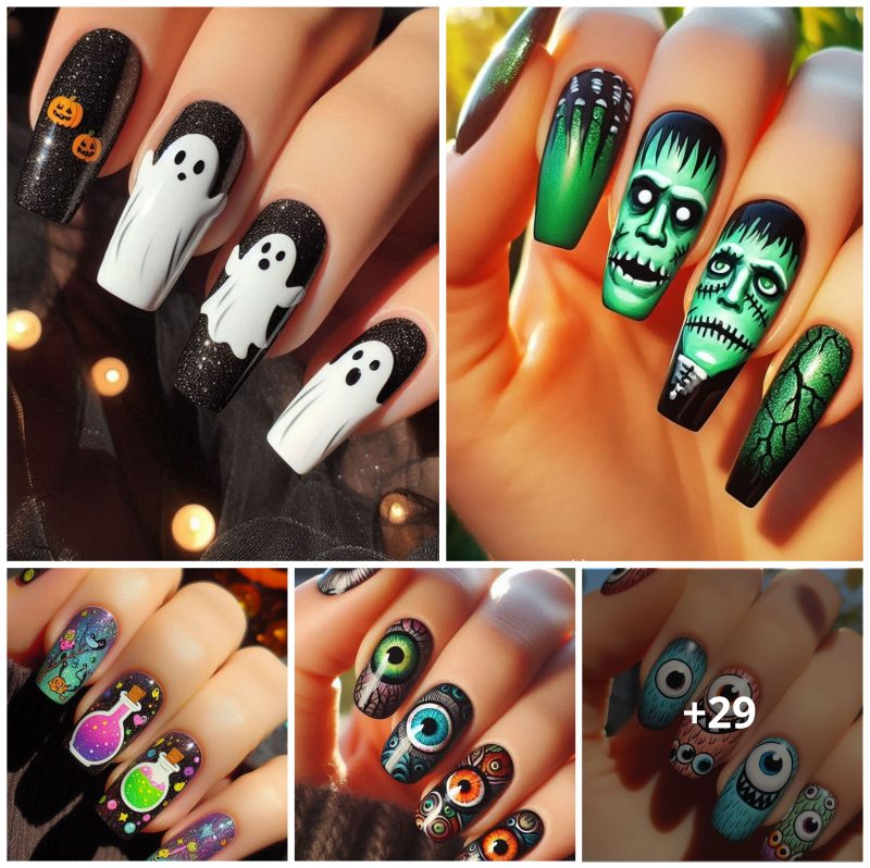 29 Halloween Nail Ideas to Stand Out This Spooky Season