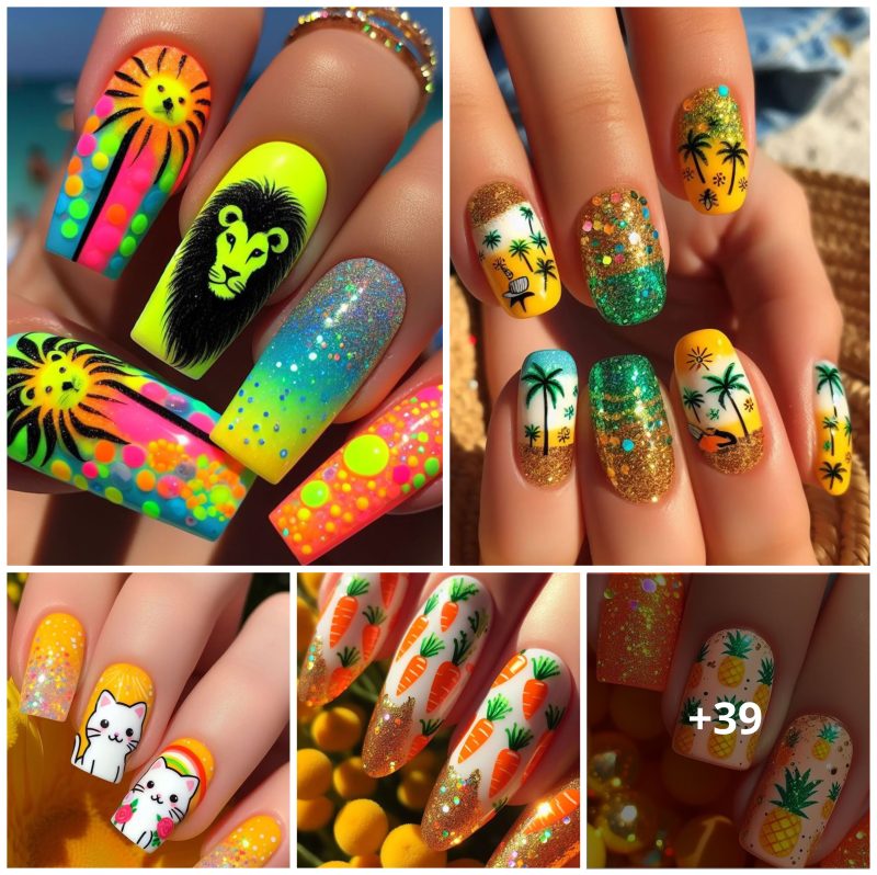 39 Bright Nails to Flaunt this Summer Season!