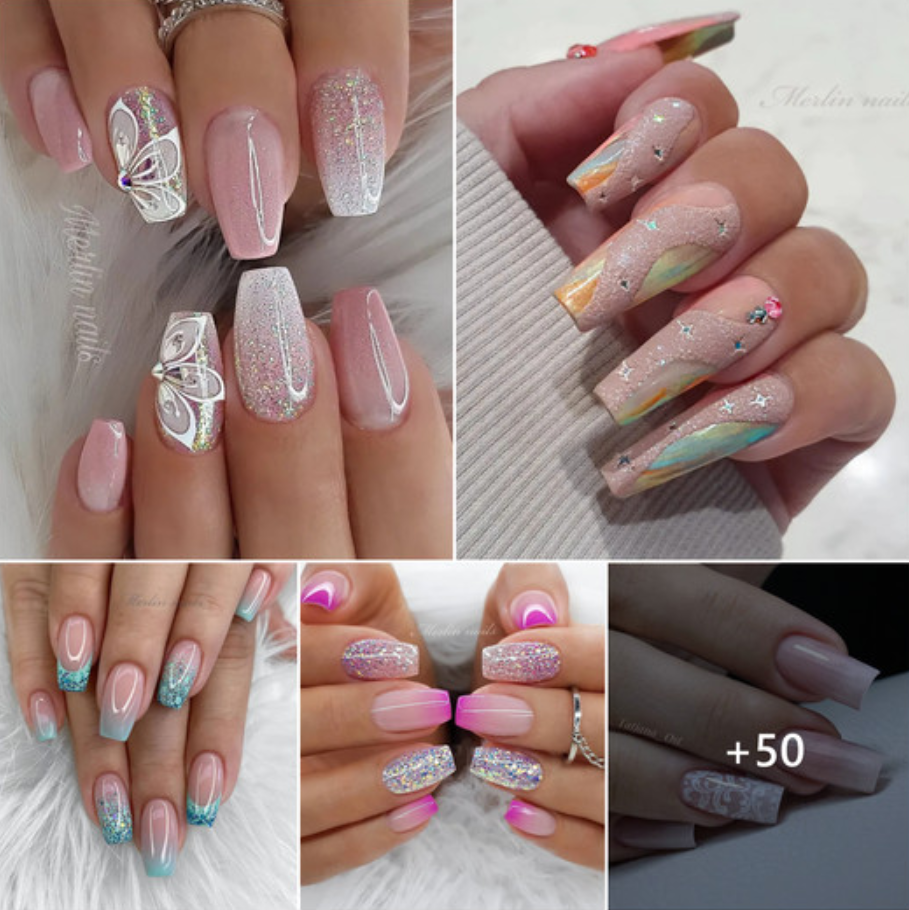 “50 Stunning Ombre Wedding Nail Design Ideas” 