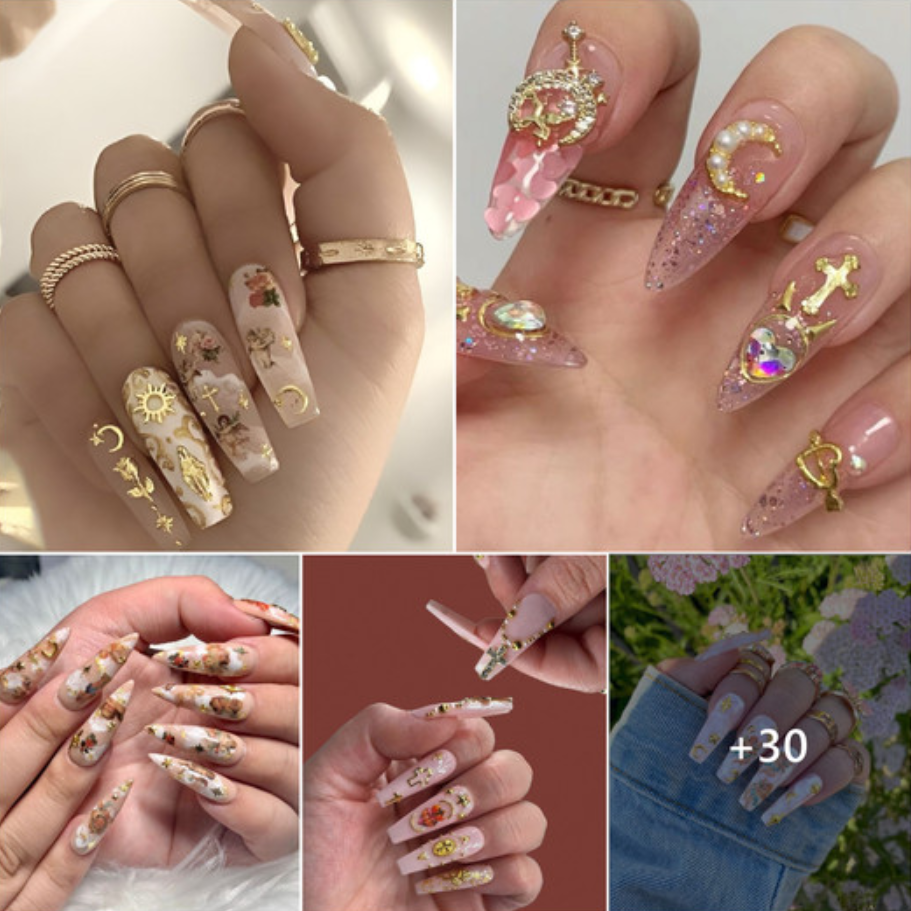 30 Breathtaking Angel Nail Designs To Charm Everyone At First Sight