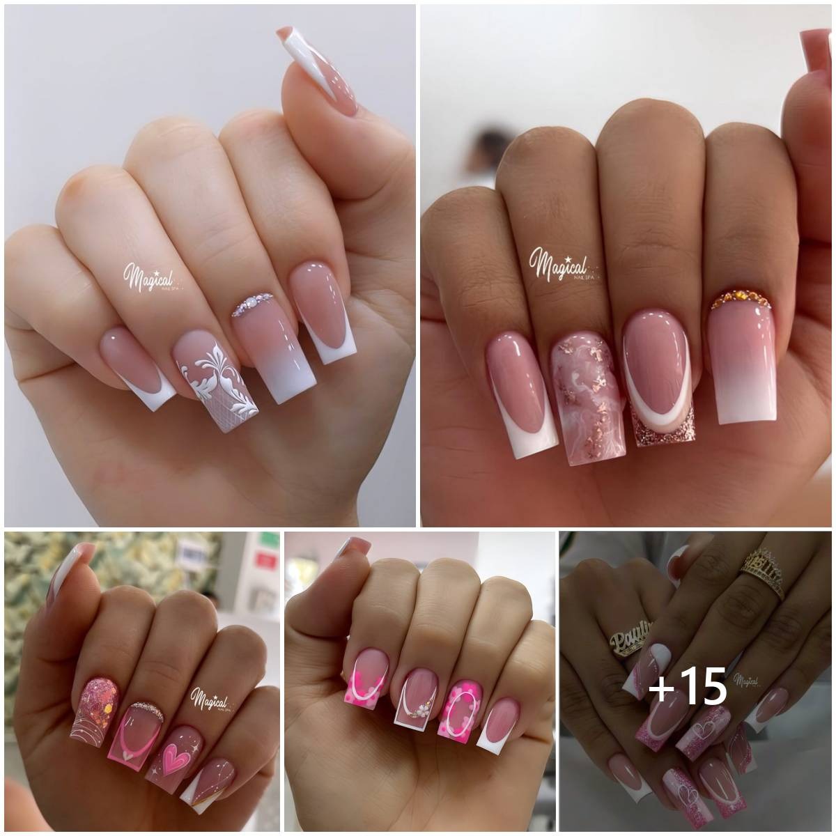 15+ Elegant Acrylic Nail Art Ideas for 2024