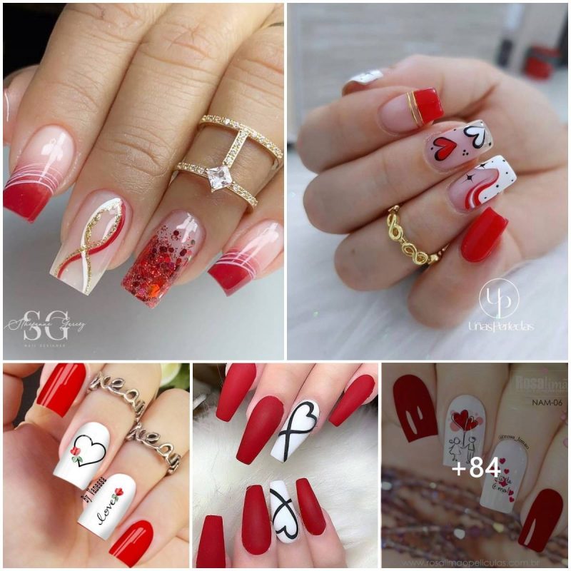 The symbolism of bright red nails: a bold expression of love