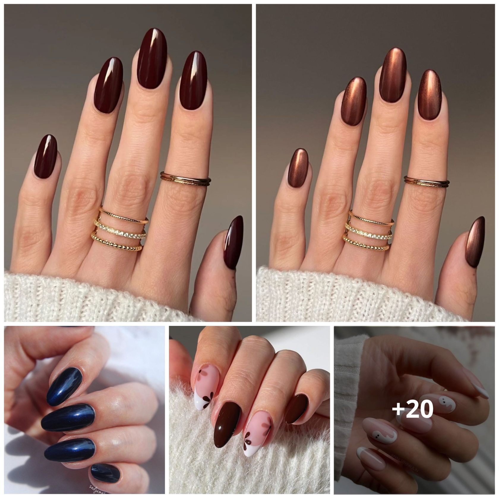 20 Almond-Shaped Nail Ideas Perfect for Fall Vibes