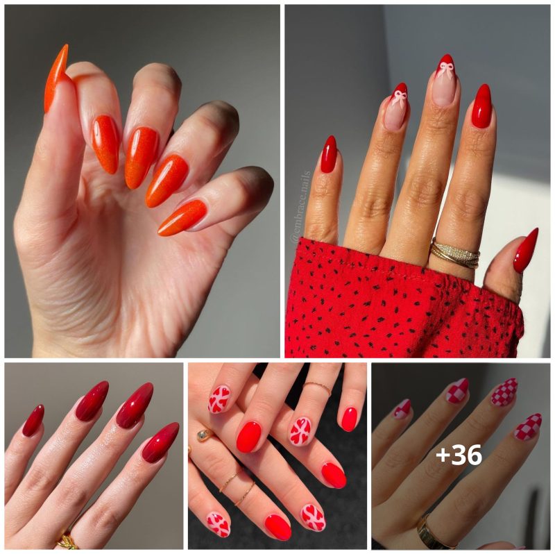36 Red Summer Nail Ideas That Are Totally Fire