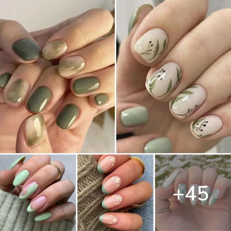 45+ Sage Green Nail Ideas for a Serene Manicure