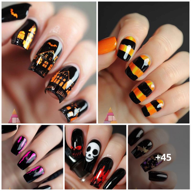 Nailing the Darkness: Epic Black Halloween Manicures for the Spooky Season