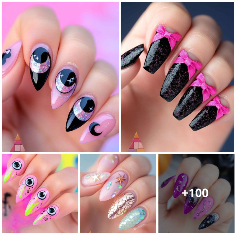 Welcome to the Fabulous World of Pink Halloween Nails!
