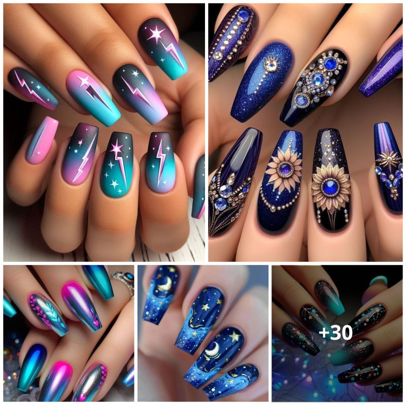 Galaxy Nail Magic: Cosmic Nail Designs That Shine Bright