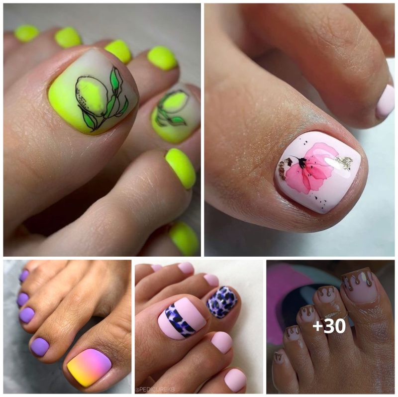 Step ι̇nto Sprι̇ng wι̇th Stүℓι̇sh Toe Naι̇ℓ Іdeαѕ for 2024.