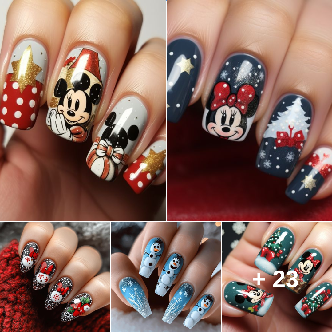 Ideas mágicas de uñas navideñas para 2025: diseños festivos y divertidos