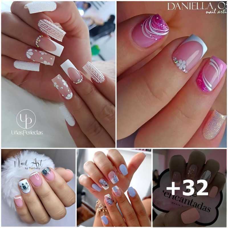 30 Diseños de Uñas Encantadores para Brillar en Todo Momento