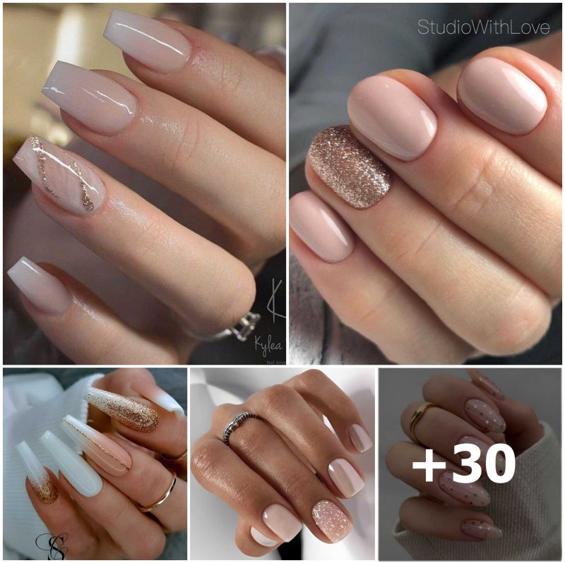 30 Elegant Nude Nail Designs for Timeless Sophistication