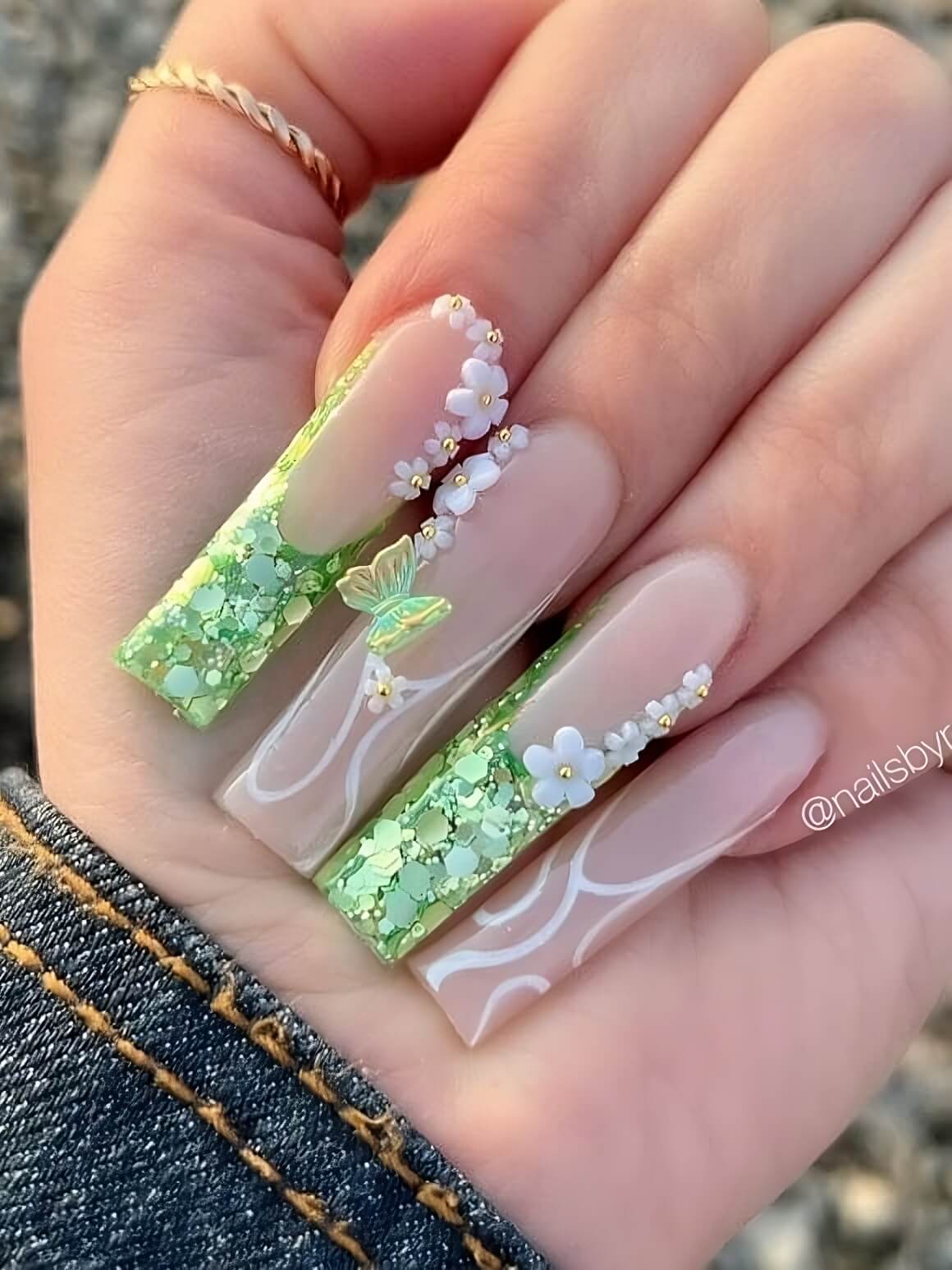"30 30 St. Patrick’s Day Nail Ideas That Will Bring You A Jolly Holiday - 237