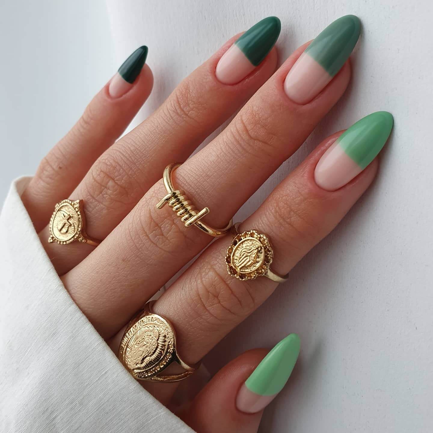"30 30 St. Patrick’s Day Nail Ideas That Will Bring You A Jolly Holiday - 189