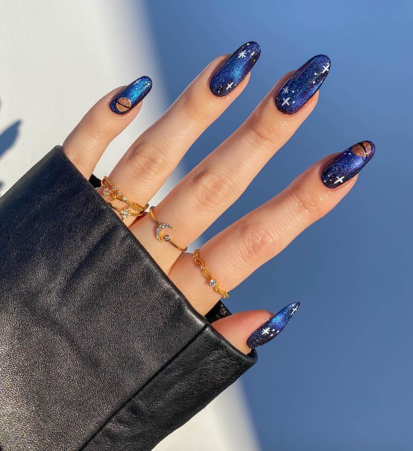"30 30 Incredibly Breathtaking Galaxy Nails That Take Your Manicure Up A Notch - 215