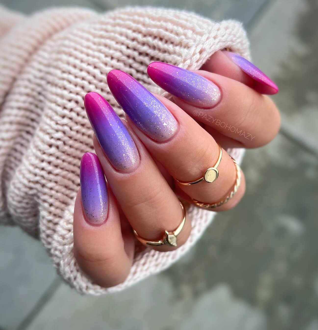 "30 30 Incredibly Breathtaking Galaxy Nails That Take Your Manicure Up A Notch - 223