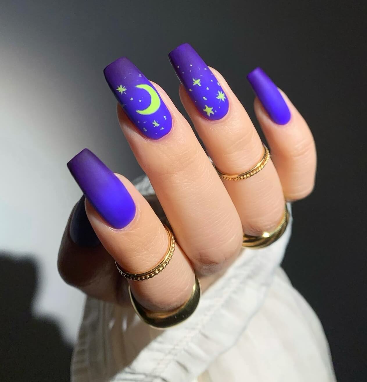 "30 30 Incredibly Breathtaking Galaxy Nails That Take Your Manicure Up A Notch - 235