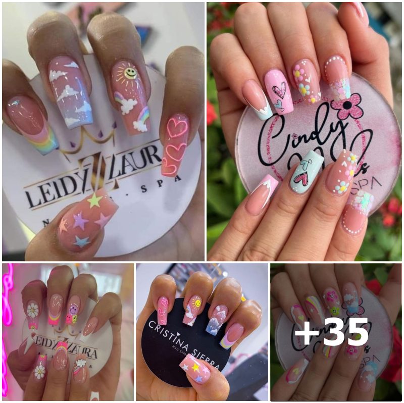 Ideas de uñas cortas, coloridas y fáciles: inspiración perfecta para todas las chicas.