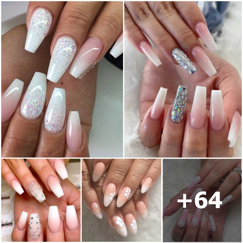 64 Elegant Ombre Wedding Nail Designs for Your Big Day