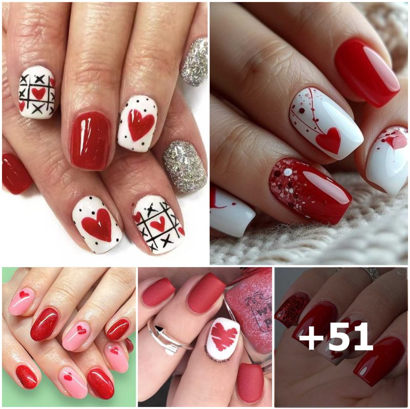 Classy Short Valentine’s Day Nail Ideas for 2025