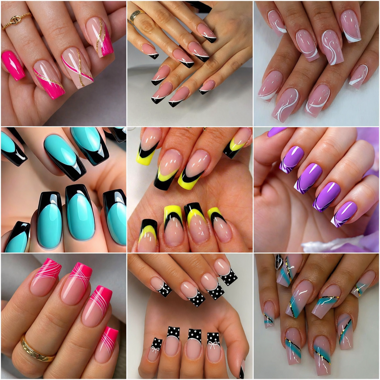 24 PHOTOS Unique French Tip Nail Designs With A Clean Finish