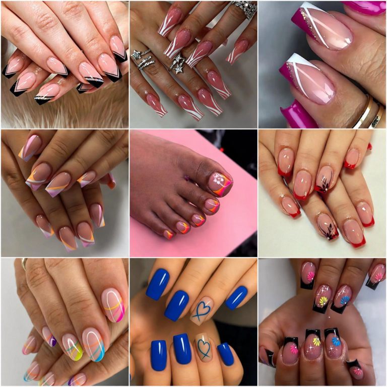 31 PHOTOS French Tip Nail Designs That Feel Different