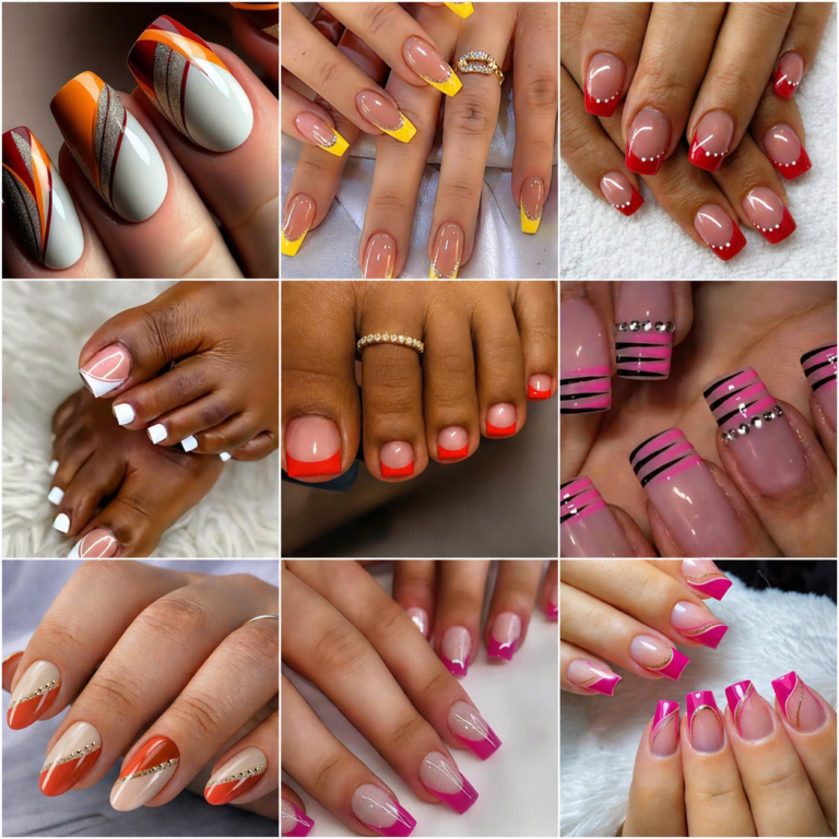 35 PHOTOS French Tip Nail Styles With A Fresh Twist