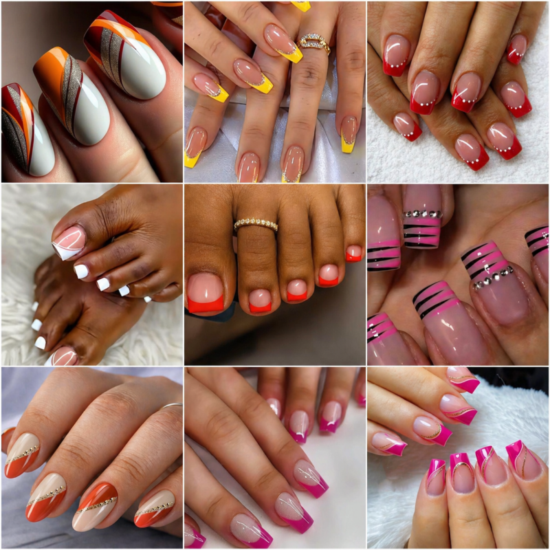 35 PHOTOS French Tip Nail Styles With A Fresh Twist